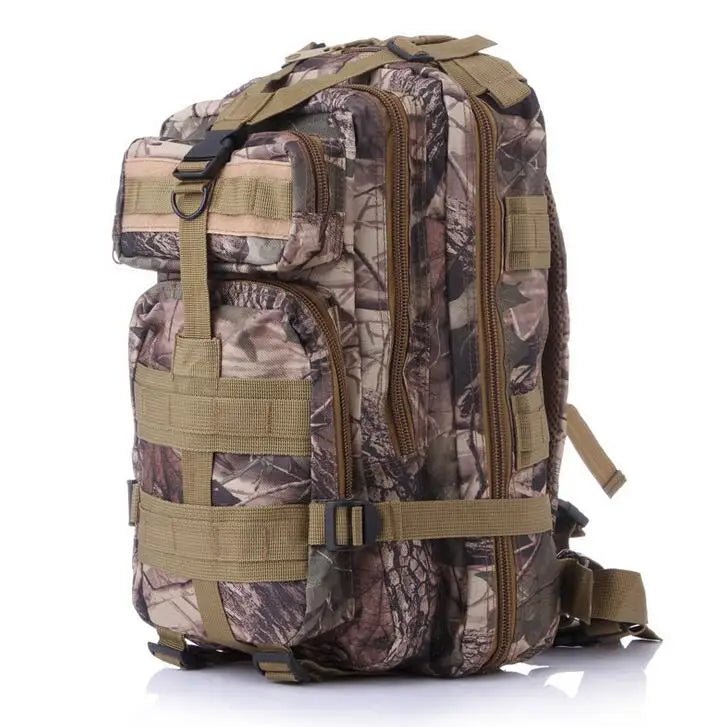 Sac à dos tactique d'expédition 20L - 25L en nylon 1000D pour le bushcraft et la survie "Greencity - 3P Tactical" - Planète Rando