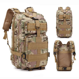 Sac à dos tactique d'expédition 20L - 25L en nylon 1000D pour le bushcraft et la survie "Greencity - 3P Tactical" - Planète Rando