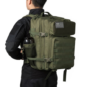 Sac à dos tactique militaire, buschraft ou paintball 45L "LQArmy - A15" - Planète Rando
