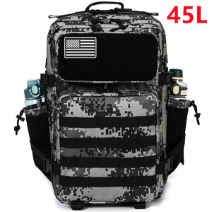 Sac à dos tactique militaire, buschraft ou paintball 45L "LQArmy - A15" - Planète Rando