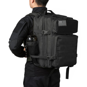 Sac à dos tactique militaire, buschraft ou paintball 45L "LQArmy - A15" - Planète Rando