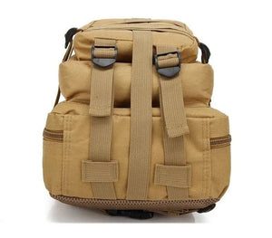 Sac à dos tactique, survie, EDC, bushcraft, chasse 900D avec système Molle "QT & QY - 3P Tactical Backpack 30L" - Planète Rando
