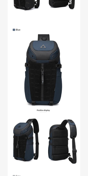 Sac bandoulière tactique et imperméable "OZUKO - Tactical Messager" - Planète Rando