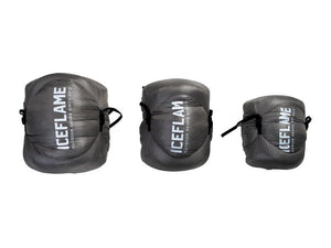 Sac de couchage en duvet de canard haute qualité ultralight 800FP à partir de 640g confort +3°C "Iceflame - SD400 NXT" - Planète Rando