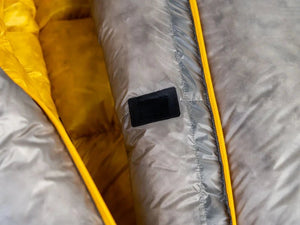 Sac de couchage en duvet de canard haute qualité ultralight 800FP à partir de 640g confort +3°C "Iceflame - SD400 NXT" - Planète Rando