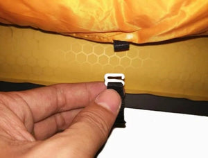 Sac de couchage en duvet d'oie blanc ultraléger en Nylon Ripstop DWR 20D à partir de 715g confort 5°C "Iceflame - SD Line" - Planète Rando