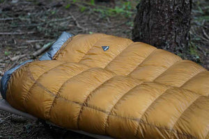 Sac de couchage / Quilt en duvet d'oie 800FP - 900FP à partir de 775g confort - 5°C "Iceflame - Photon EX" - Planète Rando