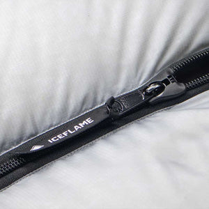 Sac de couchage / Quilt en duvet d'oie 800FP - 900FP à partir de 775g confort - 5°C "Iceflame - Photon EX" - Planète Rando
