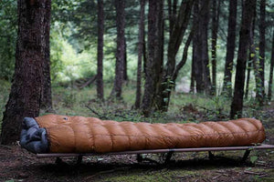 Sac de couchage / Quilt en duvet d'oie 800FP - 900FP à partir de 775g confort - 5°C "Iceflame - Photon EX" - Planète Rando