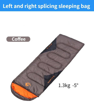 Sac de couchage synthétique imperméable jusqu'à - 5°C confort "JUNGLEKING - CY0904" - Planète Rando