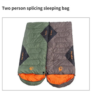 Sac de couchage synthétique imperméable jusqu'à - 5°C confort "JUNGLEKING - CY0904" - Planète Rando