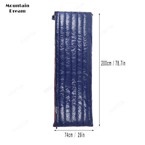 Sac de couchage ultraléger en duvet d'oie pour le bivouac / camping 750FP "TARKA Outdoor - Mountain Dream" - Planète Rando