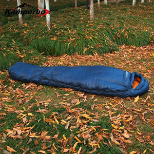Sac de couchage ultralight 90% duvet canard blanc 800FP DWR - 7°C confort 1,45kg "Kamperbox - Elegance 700" - Planète Rando