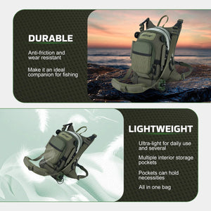 Sac de poitrine ultra - léger et imperméable multi - poches "Goture - E12064" - Planète Rando