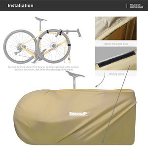 Sac de rangement / housse de transport pour vélo de route 700C 26 - 27,5 pouces, VTT, résistant à l'eau "Rhinowalk - RM268" - Planète Rando