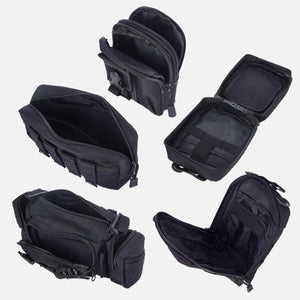 Sac de rangement tactique pour siège arrière de voiture, organiseur d'accessoires tactiques "Bidoss - Tactical organiser" - Planète Rando