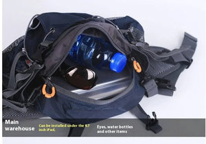 Sac de taille imperméable & compatible bandoulière 10L "Kendome - Artic Mountain" - Planète Rando