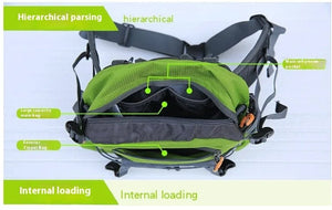 Sac de taille imperméable & compatible bandoulière 10L "Kendome - Artic Mountain" - Planète Rando
