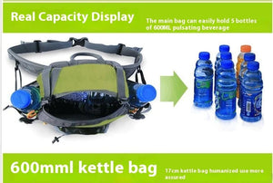 Sac de taille imperméable & compatible bandoulière 10L "Kendome - Artic Mountain" - Planète Rando