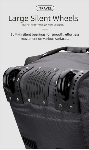 Sac de voyage à roulettes 80L pliable et résistant avec bandoulière pour le voyage "Snap Tactical - Duffle Bag" - Planète Rando