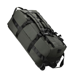 Sac de voyage à roulettes 80L pliable et résistant avec bandoulière pour le voyage "Snap Tactical - Duffle Bag" - Planète Rando
