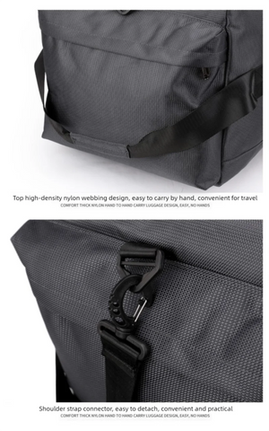 Sac de voyage à roulettes 80L pliable et résistant avec bandoulière pour le voyage "Snap Tactical - Duffle Bag" - Planète Rando