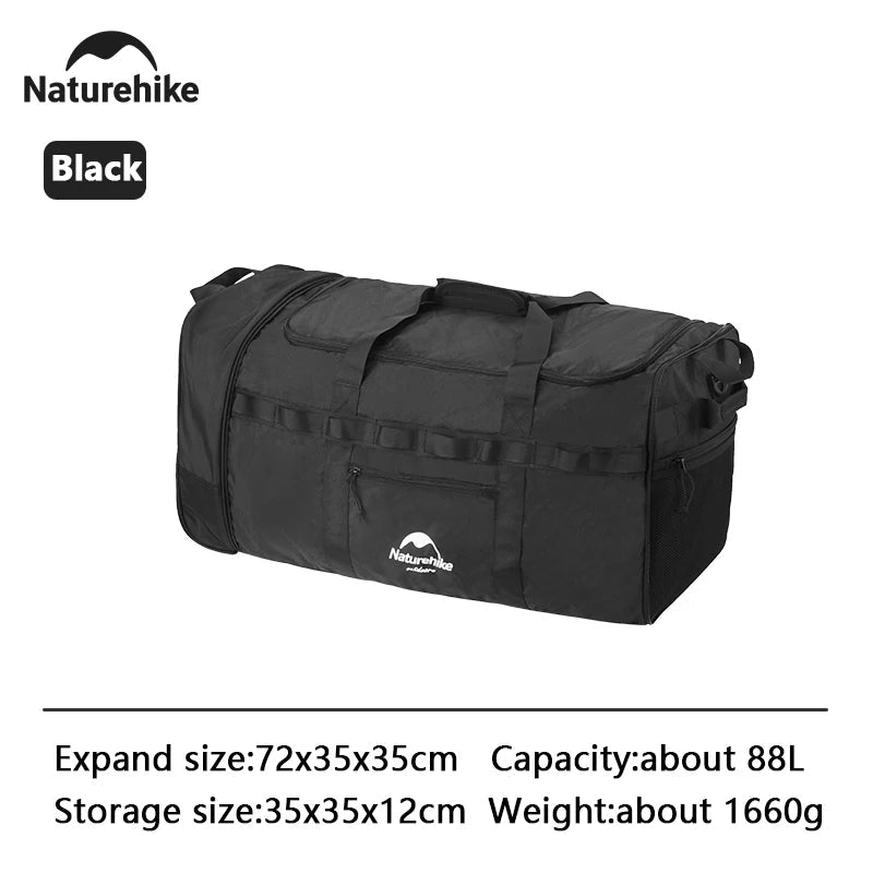 Sac de voyage / transport à roulettes 88L "Naturehike - NH21LX003" - Planète Rando