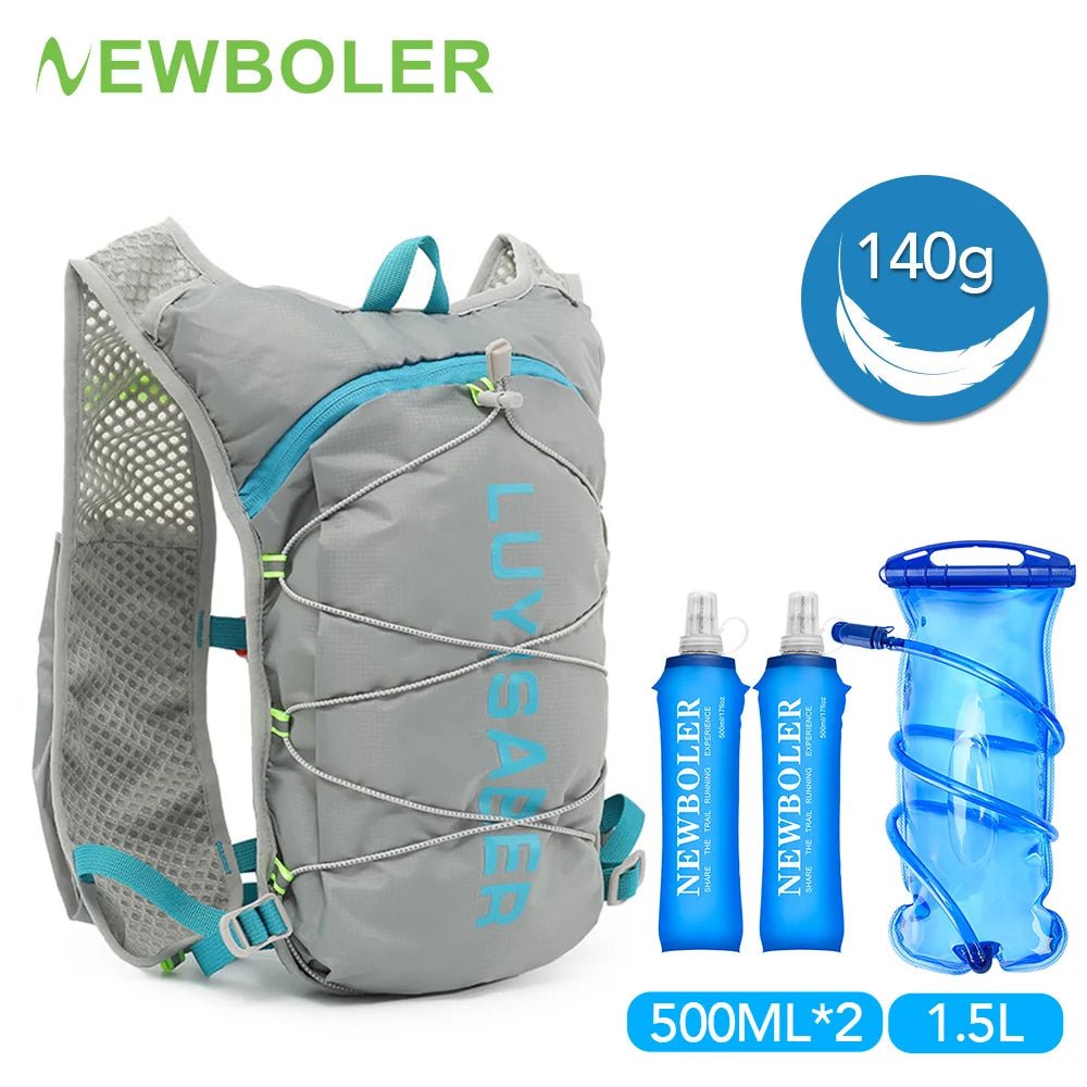 Sac d'hydratation enfants / adultes pour la course à pied, running, trail 140g "Newboler - Luyisaber" - Planète Rando