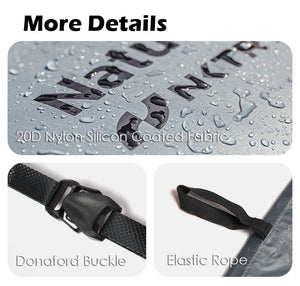 Sac gonflable, sac de rangement 2 en 1, accessoire pour matelas gonflable buses de 2.1cm "Naturehike - NCT air" - Planète Rando