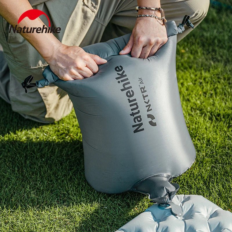 Sac gonflable, sac de rangement 2 en 1, accessoire pour matelas gonflable buses de 2.1cm "Naturehike - NCT air" - Planète Rando