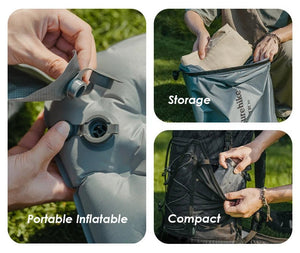 Sac gonflable, sac de rangement 2 en 1, accessoire pour matelas gonflable buses de 2.1cm "Naturehike - NCT air" - Planète Rando
