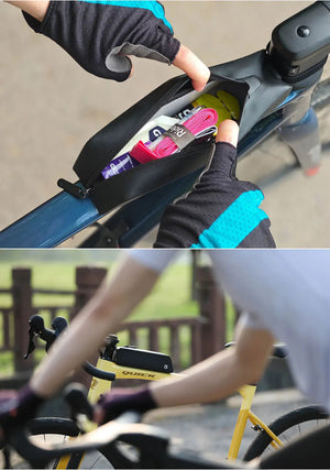 Sacoche de cadre pour cycle, gravel, vélo de route, VTT, VTC 150g "Rhinowalk - K34" - Planète Rando