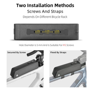 Sacoche de cadre pour cycle, gravel, vélo de route, VTT, VTC 150g "Rhinowalk - K34" - Planète Rando