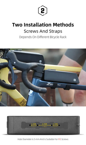 Sacoche de cadre pour cycle, gravel, vélo de route, VTT, VTC 150g "Rhinowalk - K34" - Planète Rando