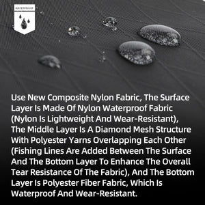 Sacoche de cadre triangulaire imperméable pour VTT et vélo de route, gravel "Rhinowalk - Wilderness BHD0017" - Planète Rando