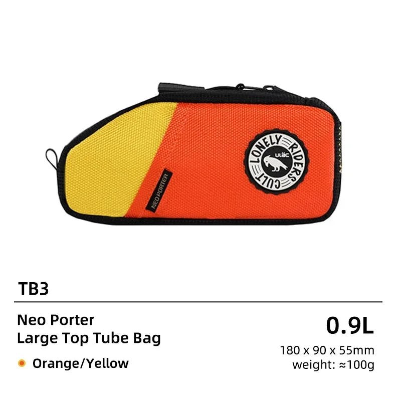 Sacoche de cyclisme / bikepacking pour cadre de vélo en tissu durable ultraléger gravel / vtt / vtc 900ml "Uläc - Neo porter TB3" - Planète Rando