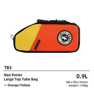 Sacoche de cyclisme / bikepacking pour cadre de vélo en tissu durable ultraléger gravel / vtt / vtc 900ml "Uläc - Neo porter TB3" - Planète Rando