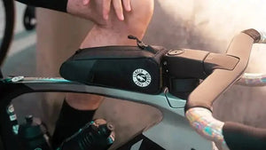 Sacoche de cyclisme / bikepacking pour cadre de vélo en tissu durable ultraléger gravel / vtt / vtc 900ml "Uläc - Neo porter TB3" - Planète Rando