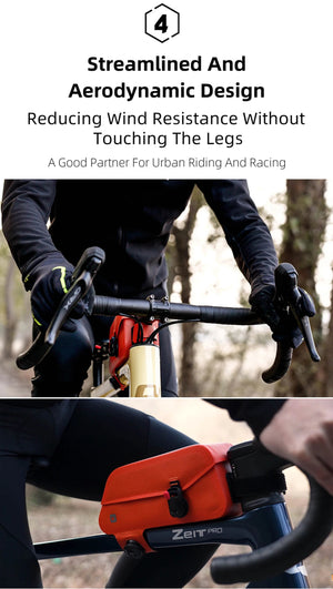 Sacoche de cyclisme étanche magnétique pour cadre avant de vélo, gravel, VTT, VTC, vélo de route "Rhinowalk - K33" - Planète Rando