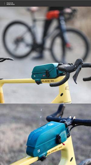 Sacoche de cyclisme étanche magnétique pour cadre avant de vélo, gravel, VTT, VTC, vélo de route "Rhinowalk - K33" - Planète Rando