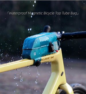 Sacoche de cyclisme étanche magnétique pour cadre avant de vélo, gravel, VTT, VTC, vélo de route "Rhinowalk - K33" - Planète Rando