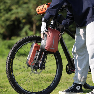 Sacoche de fourche 100% imperméable à dégagement rapide Quick Release 4L / 6L "Rhinowalk - RK404/406" - Planète Rando