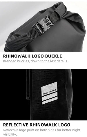 Sacoche de fourche 100% imperméable à dégagement rapide Quick Release 4L / 6L "Rhinowalk - RK404/406" - Planète Rando