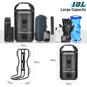 Sacoche de fourche de vélo portable et étanche 10L "NEWBOLER - BAG118" - Planète Rando