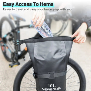 Sacoche de fourche de vélo portable et étanche 10L "NEWBOLER - BAG118" - Planète Rando