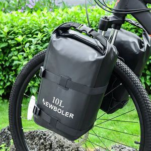 Sacoche de fourche de vélo portable et étanche 10L "NEWBOLER - BAG118" - Planète Rando