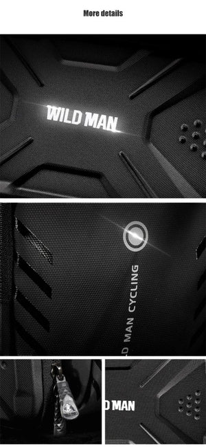 Sacoche de guidon avec pochette pour carte ou écran tactile "WILD MAN – GS6" - Planète Rando