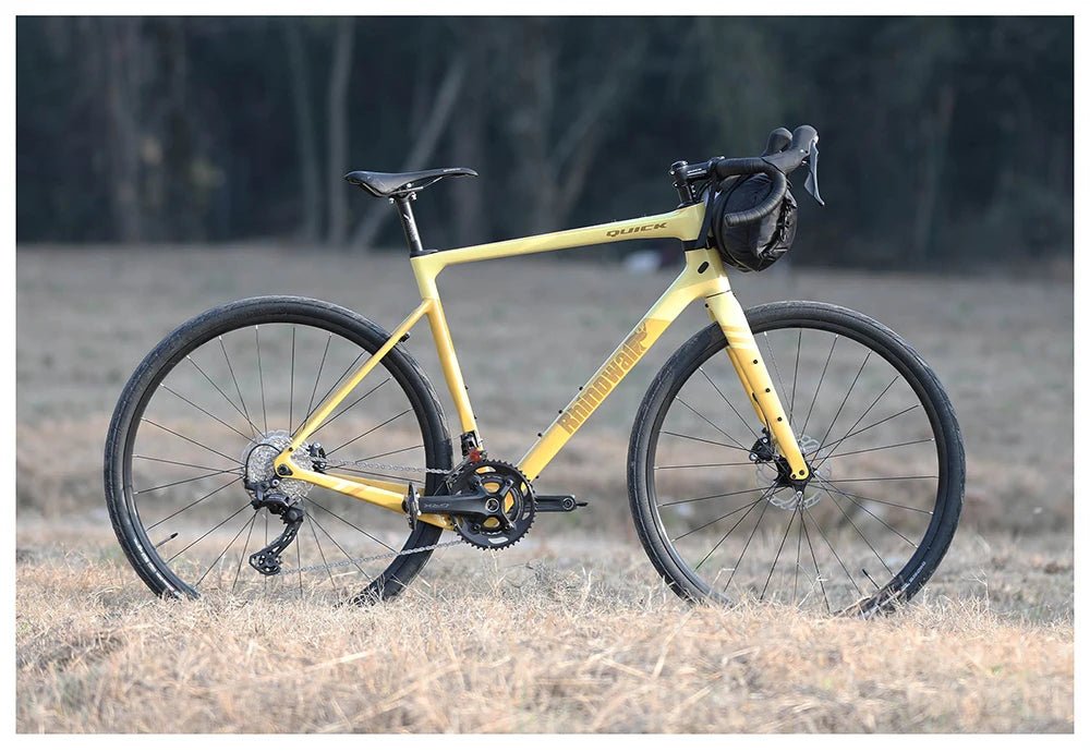 Sacoche de guidon de vélo 12L étanche avec supports de fixation pour vélo, gravel et VTT "Rhinowalk - RK9400" - Planète Rando