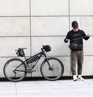 Sacoche de guidon multifonction étanche pour gravel, vélo, VTT "Rhinowalk - X21922" - Planète Rando