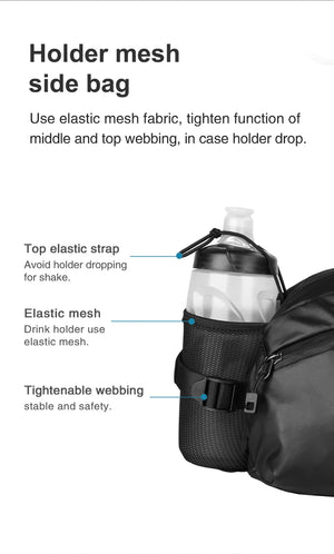 Sacoche de guidon multifonction étanche pour gravel, vélo, VTT "Rhinowalk - X21922" - Planète Rando